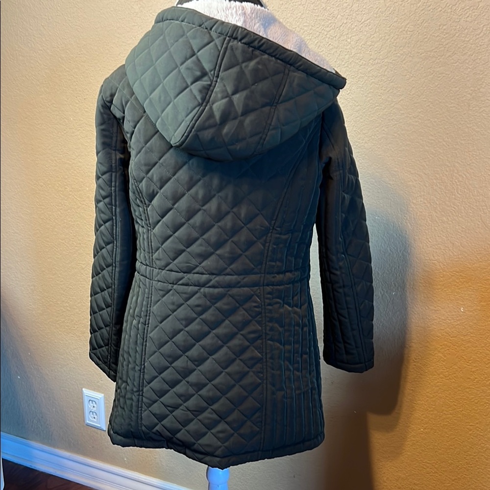 Laundry by Shelli Segal Quilted Coat S - Picture 7 of 13